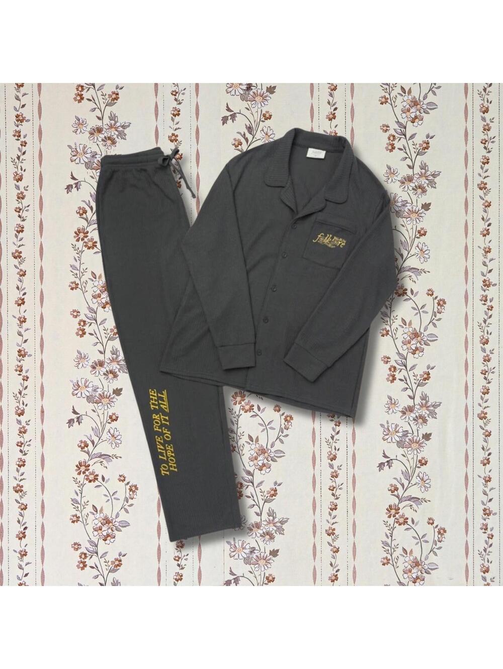 Taylor Swift Folklore Thermal PJ Set XS